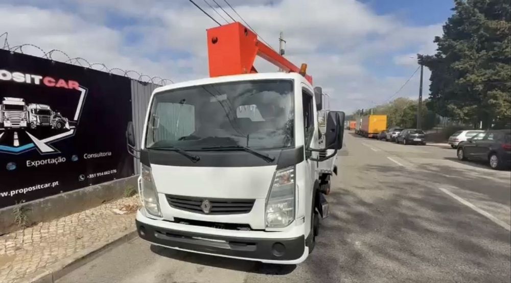 RENAULT MAXITY 130cv GRUA CESTO 23 METROS APENAS 70.000km OPORTUNIDADE