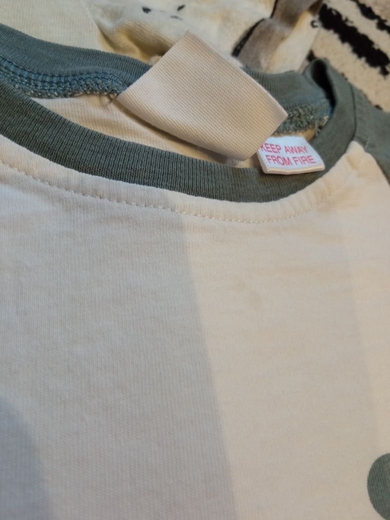 T-shirt bluzki krótki rękaw Zara r.86