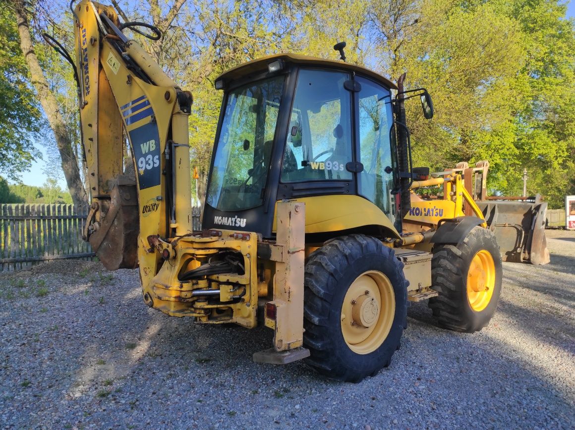 Koparko Ładowarka Komatsu WB 93S