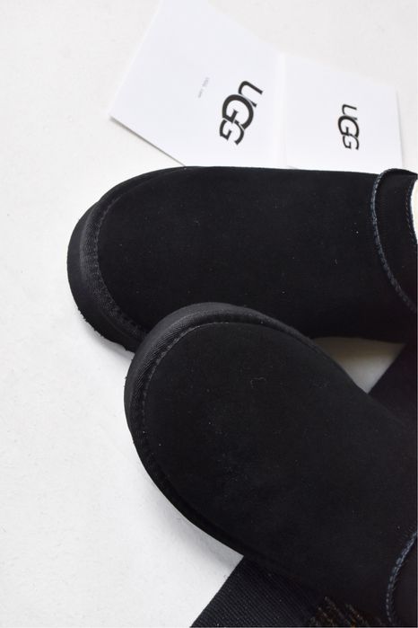 НОВИНКА 2025‼️ 4 кольори Зимові Ugg Classic Micro Boot Black чорні