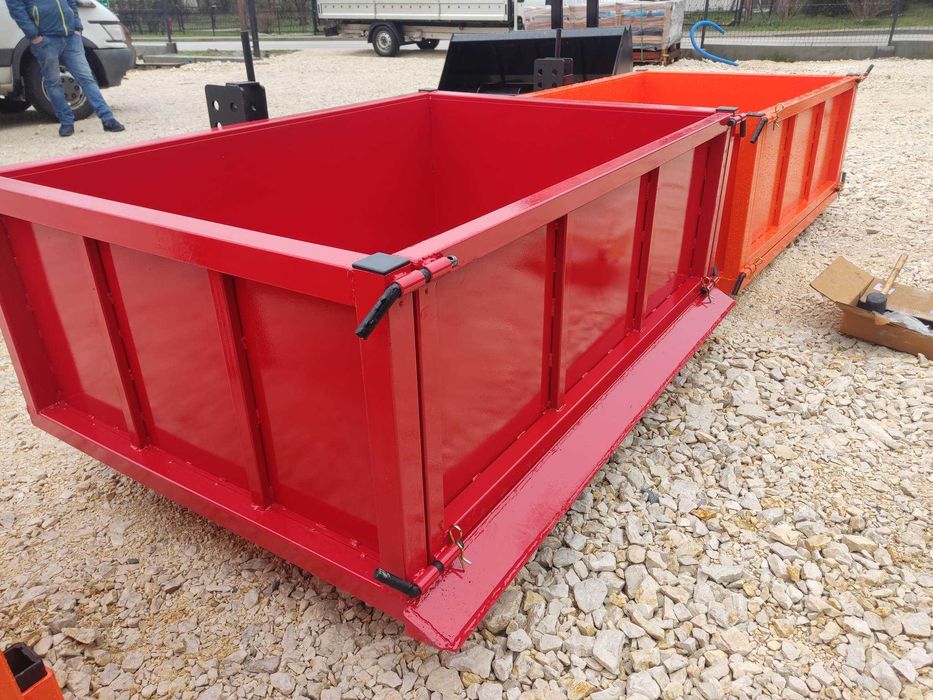 Transportowa skrzynia na tylni tuz traktora nowa producent TRANSPORT