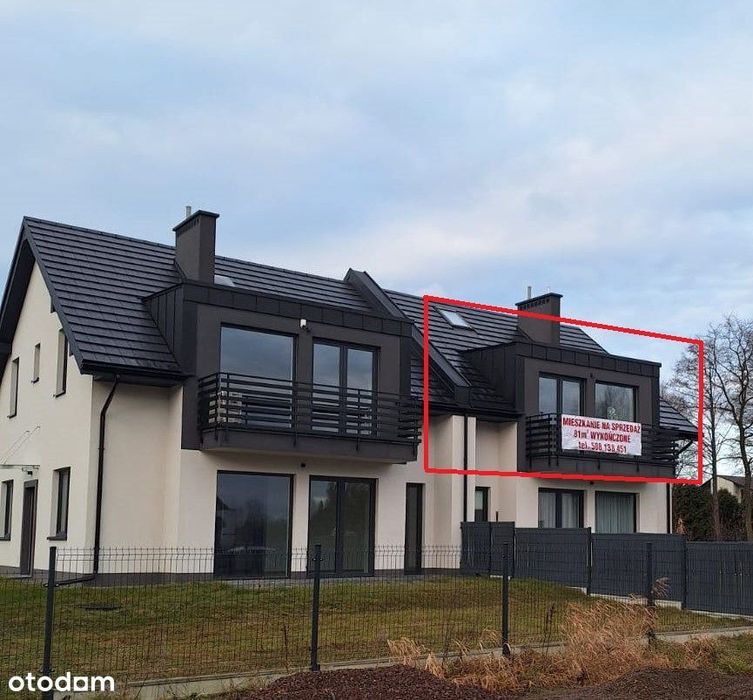 Ostatni apartament 4pokoje 81m pod klucz Przeginia