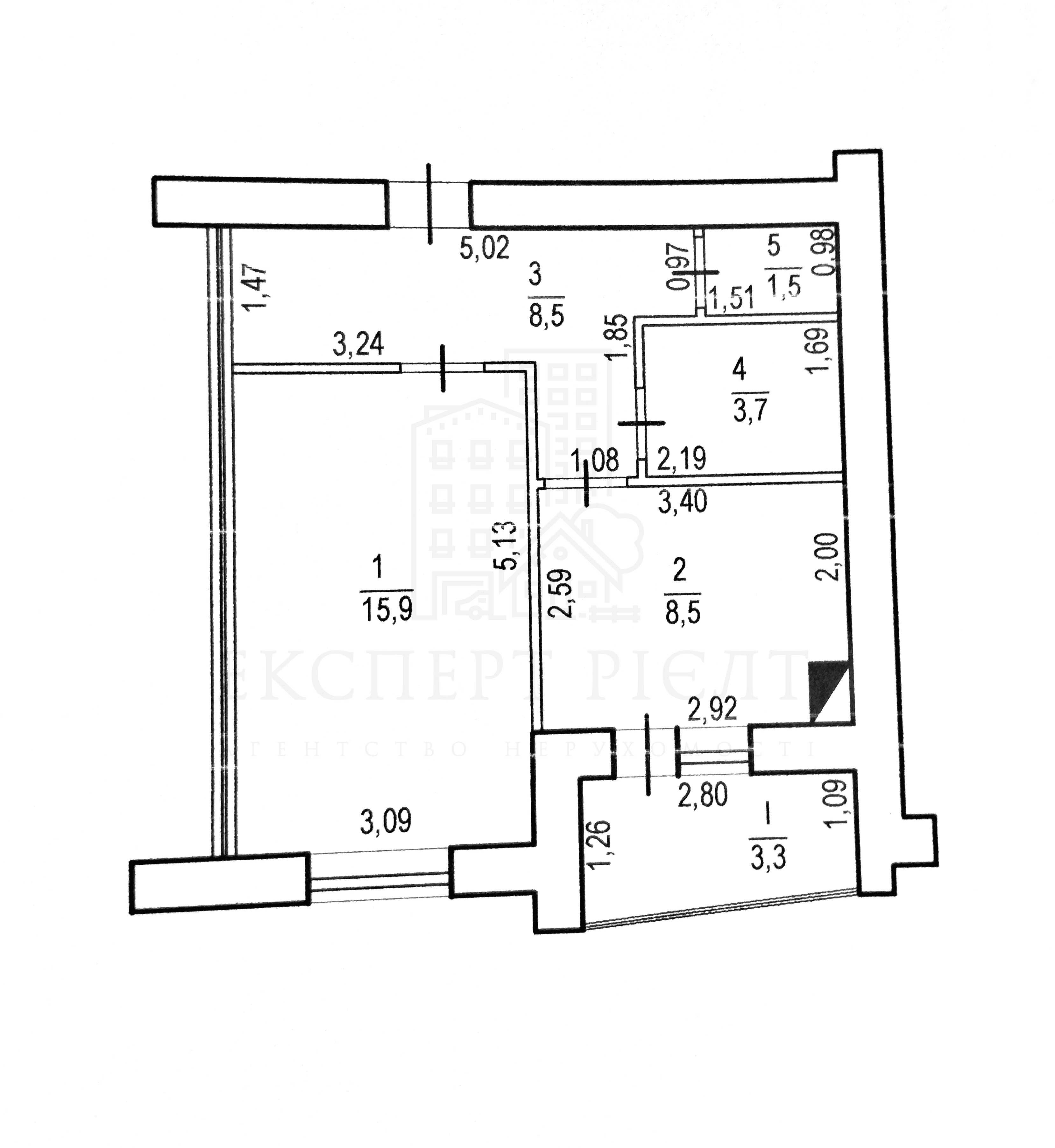 RLT T01 Продам 1 кімнатну квартиру, новобудова, автономка, Волковича