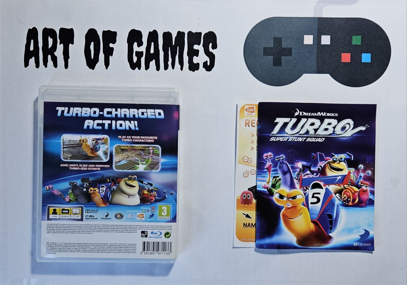 Gra Turbo Super Stunt Squad Ps3 Playstation 3 Dla dzieci