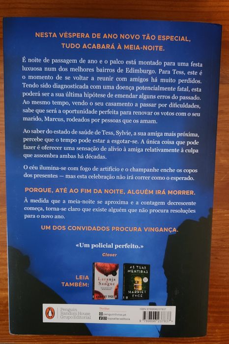 Livro Harriet Tyce "Acaba Tudo à Meia-Noite"
Envio CTT e acresce porte