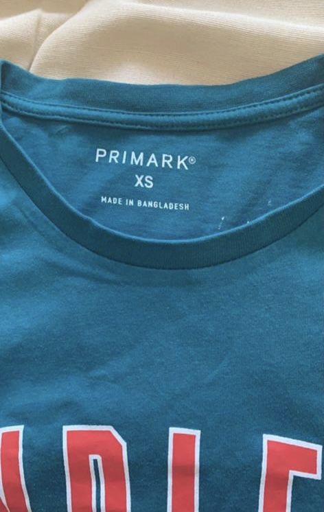 Tshirt azul primark