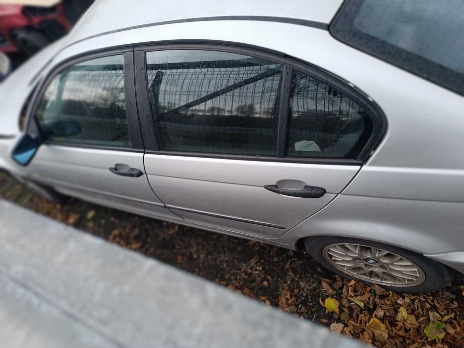 BMW E46 320D silnik skrzynia pompa drzwi  felgi i inne