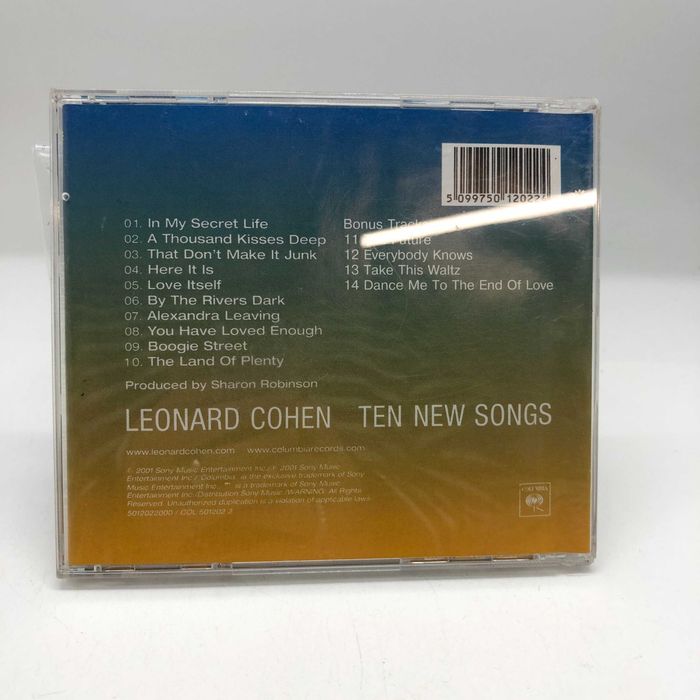płyta cd leonard cohen ten new songs