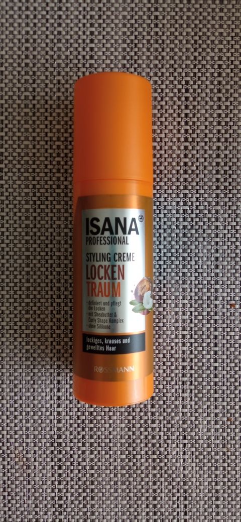 Krem do stylizacji loków -Isana professional Styling Creme Locken Trau