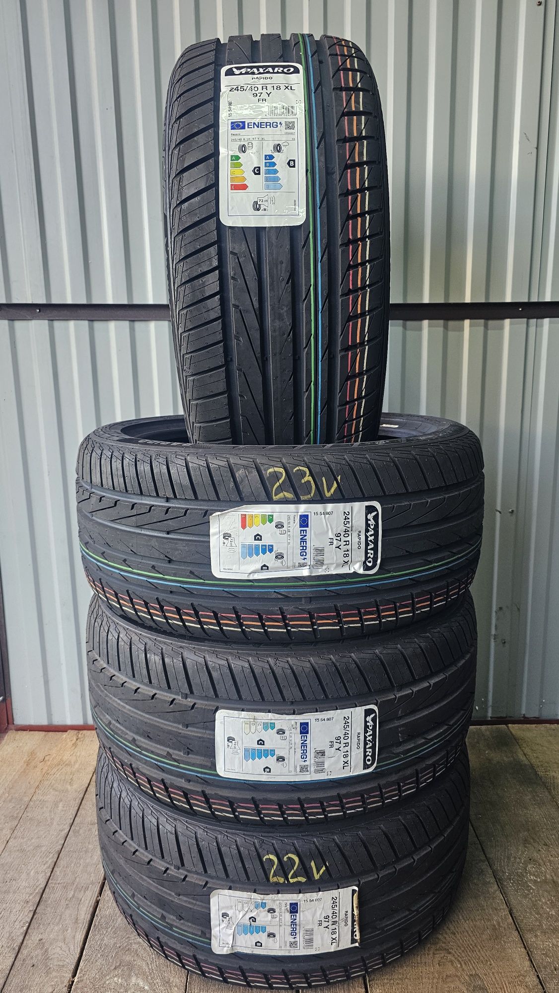 Paxaro Rapido 245/40r18 97Y XL