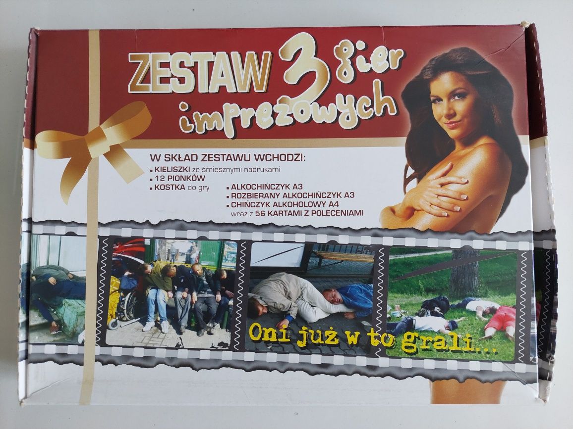 Gra imrezowa dla dorosłych 3w1