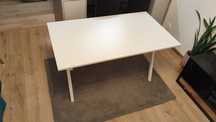 Biurko Trotten 140x80 Białe