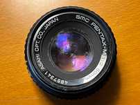 Lente SMC Pentax-M 1:2 50mm da Asahi Pentax - Made in Japan