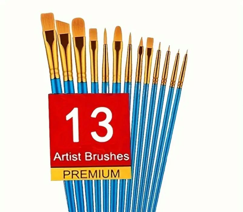 Pędzle pędzelki akcesoria hobby