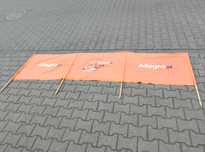 Parawan plażowy długość 4m wysokość 75 cm
