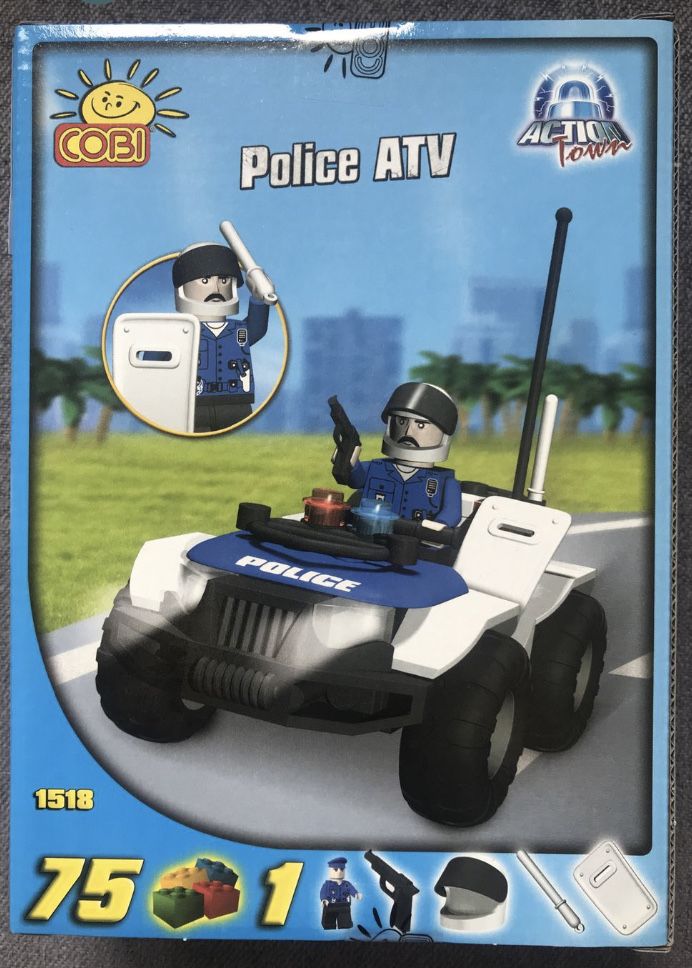 Klocki cobi 1518 Action Town Police ATV