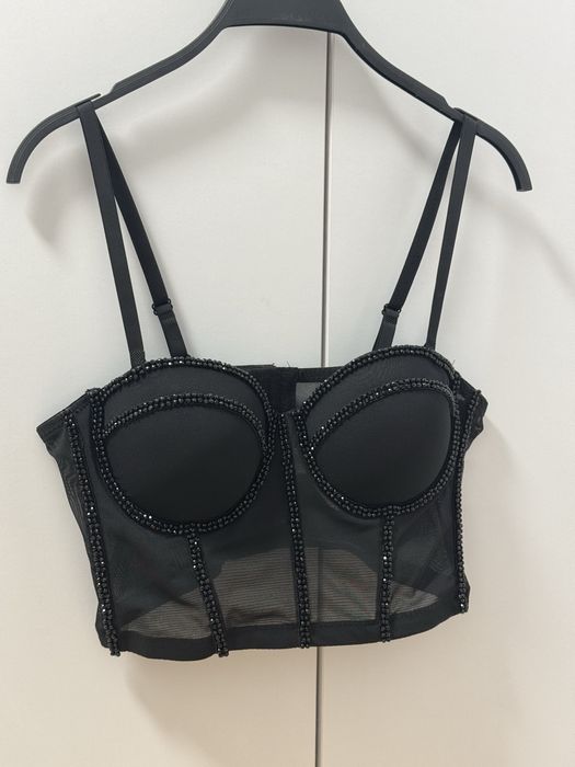 Корсет чорний, святковий