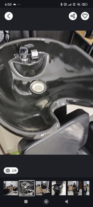 Stanowisko z myjką dla Barbara