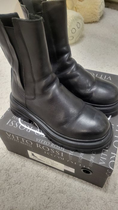 Сапожки шкіряні vitto rossi