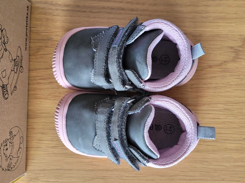 Buty skórzane całoroczne barefoot Protetika 21.