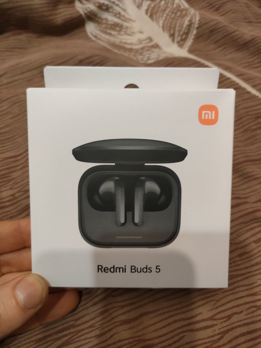 Новинка, Xiaomi Redmi Buds 5, Global,40h,Bt 5.3,ANC 46db+ Подарок!#