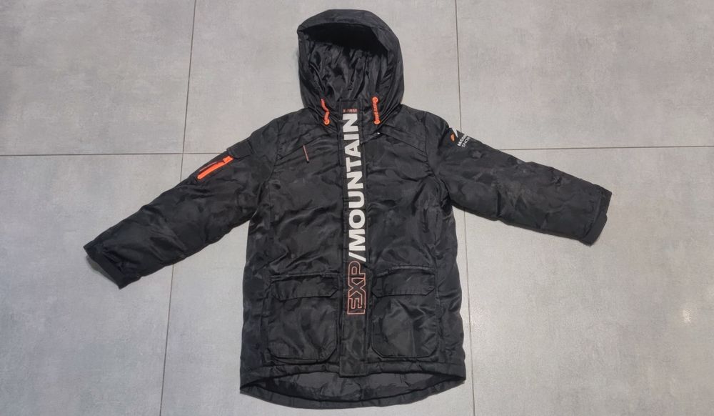 Kurtka zimowa dziecięca chłopięca 128-134