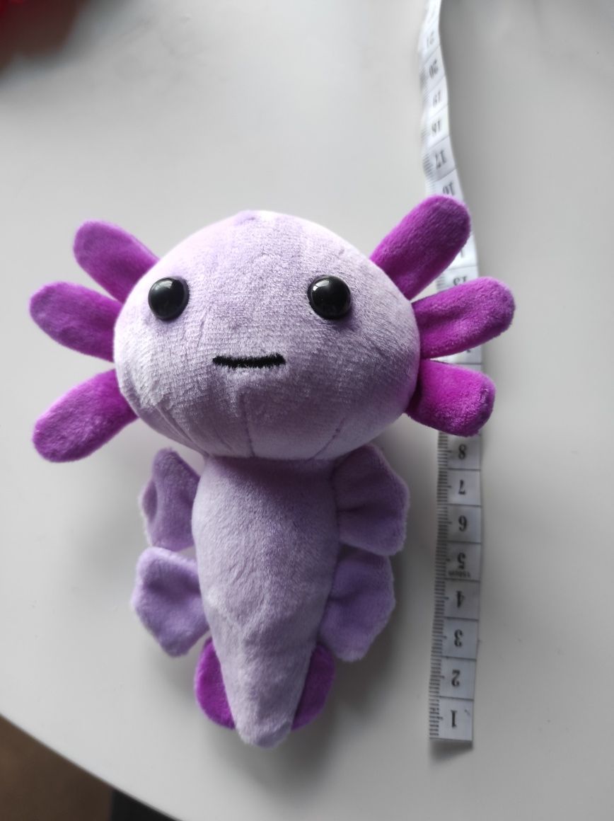 Mini cute 13cm axolotl maskotka pluszak zabawka uroczy kawaii