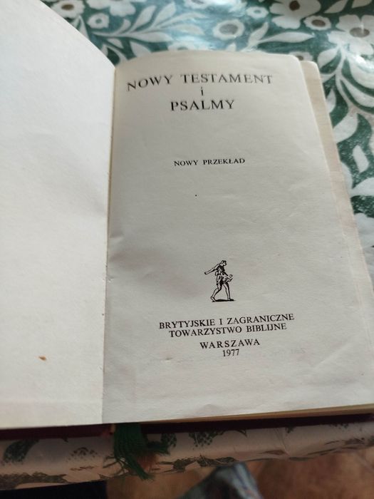 Sprzedam Nowy Testament i Psalmy
