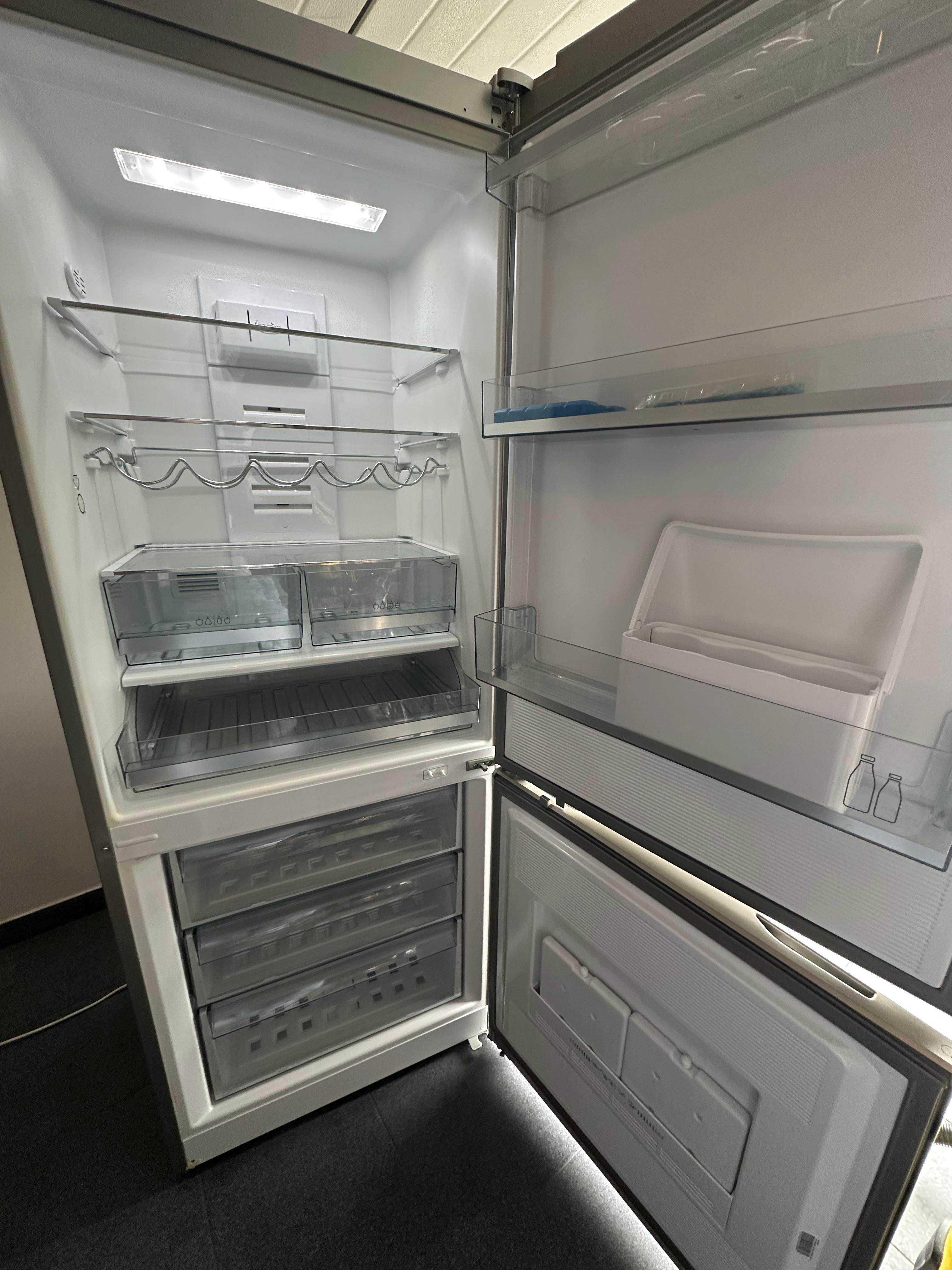 Lodówka SHARP SJ-BA15D No Frost Inox – bardzo dobry stan