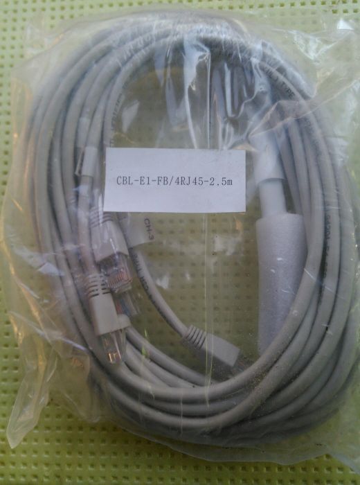 Продам интерфейсный кабель потоков cbl-e1-fb/4rj45-2.5м