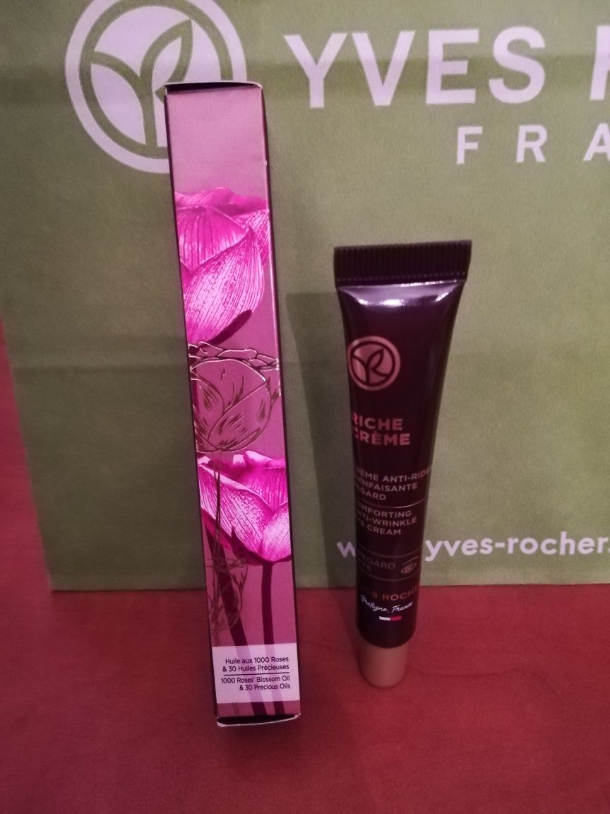 Krem przeciwzmarszczkowy pod oczy Riche Creme - Yves Rocher