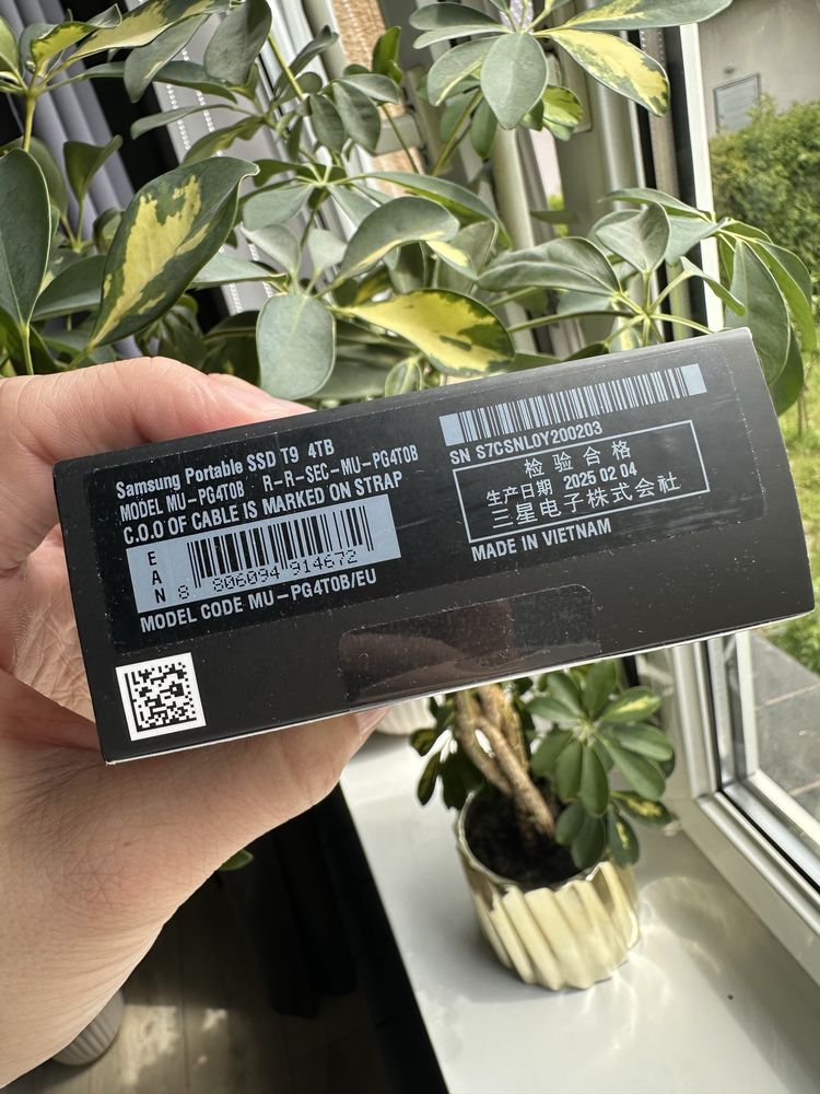 Dysk zewnętrzny SSD Samsung T9 4TB USB 3.2 Gen. USB-C