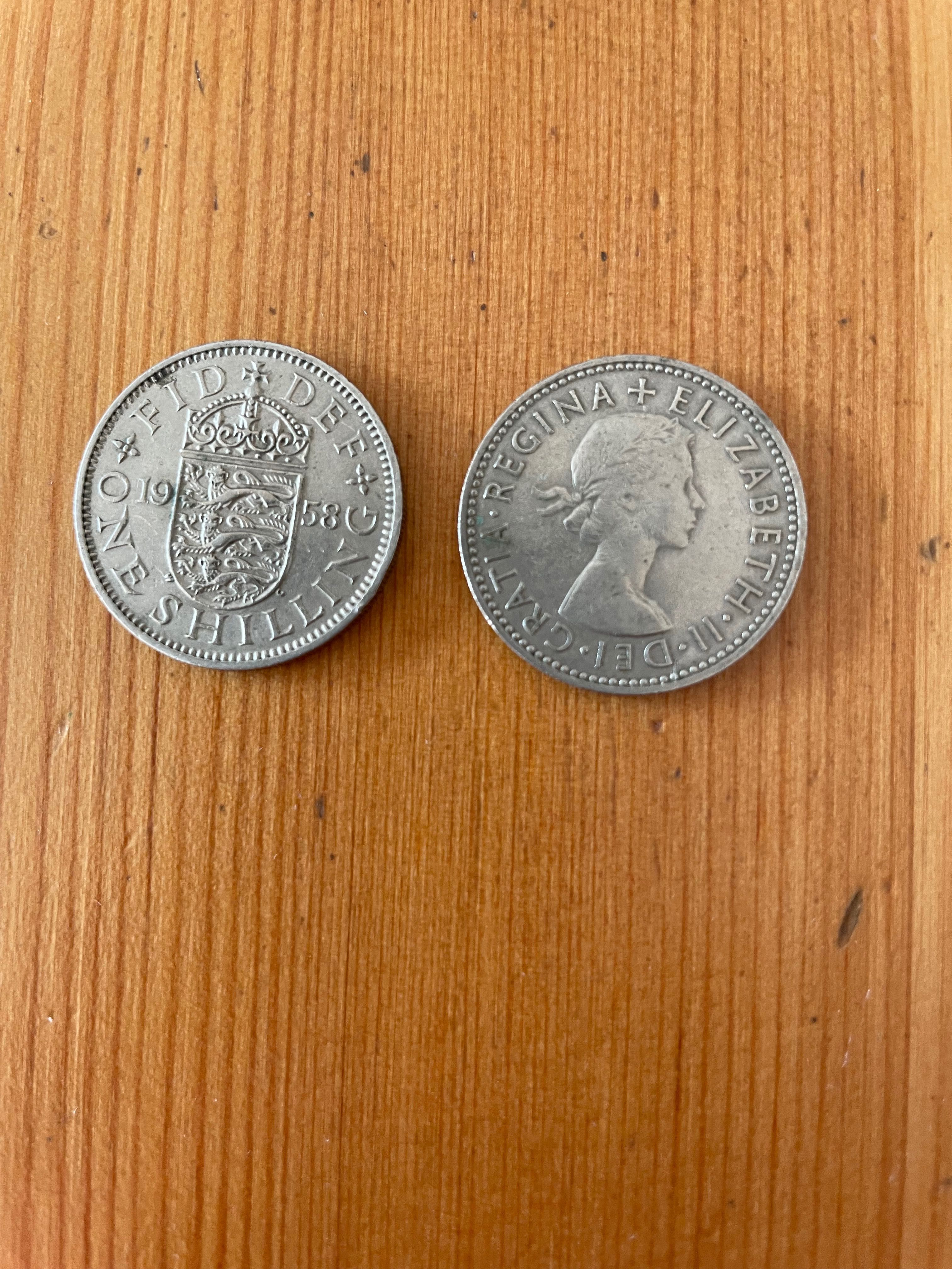 One Shilling 1958