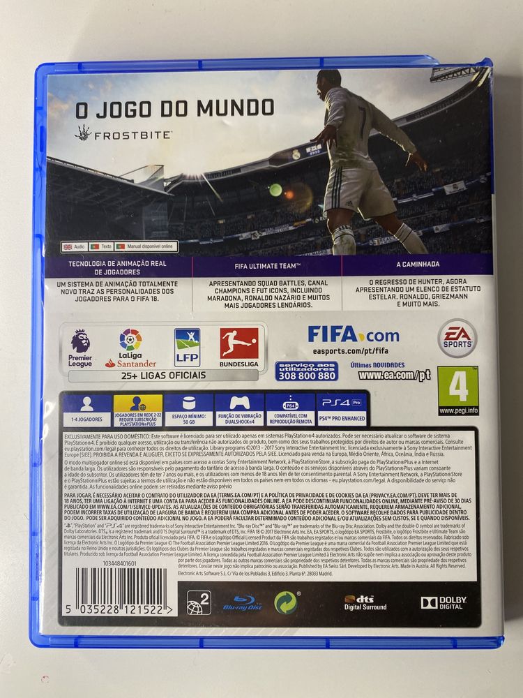 FIFA 18 PS4 (Oficial)