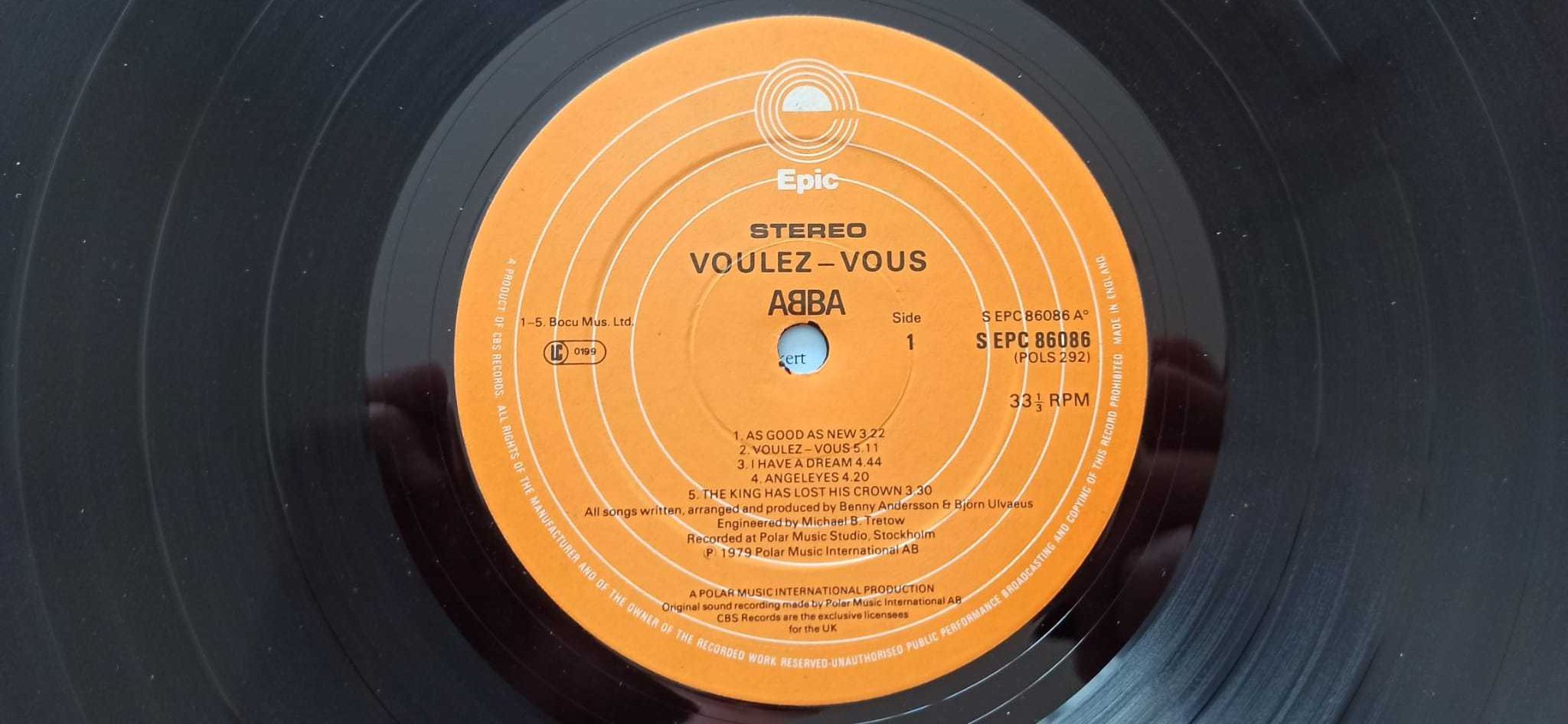 ABBA – Voulez-Vous (LP, Epic, 1979, z wkładką, stan idealny)