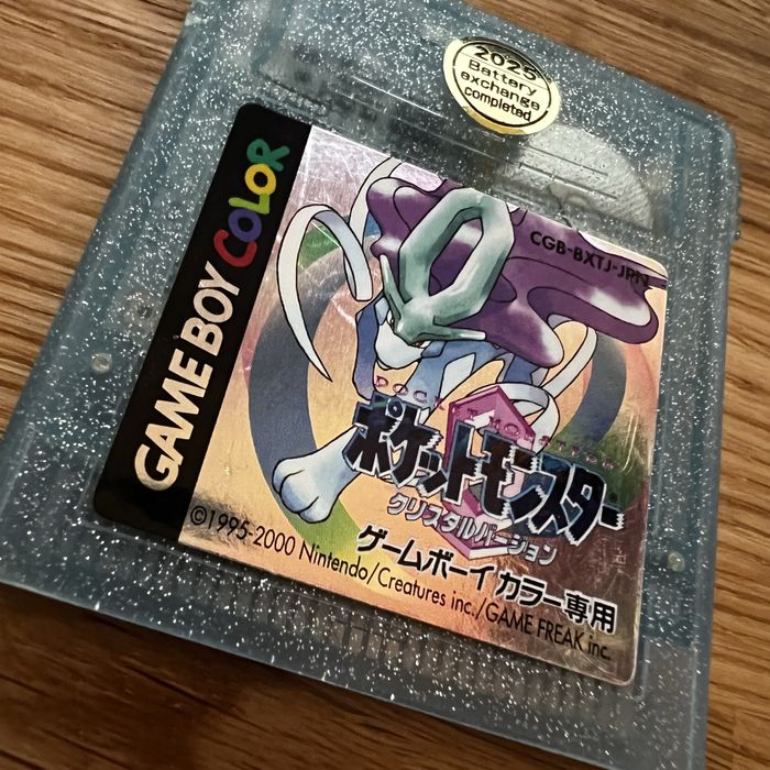 Pokemon Crystal Japonska - Gameboy Color