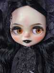 blythe lalka ooak repaint custom egirl