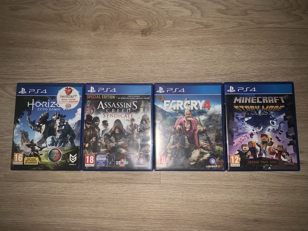Jogos Playstation 4 (110€ conjunto | 5-20€ individualmente)