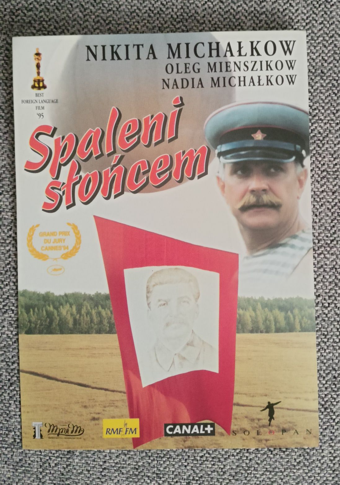 Ulotka filmowa - Spaleni słońcem 1996