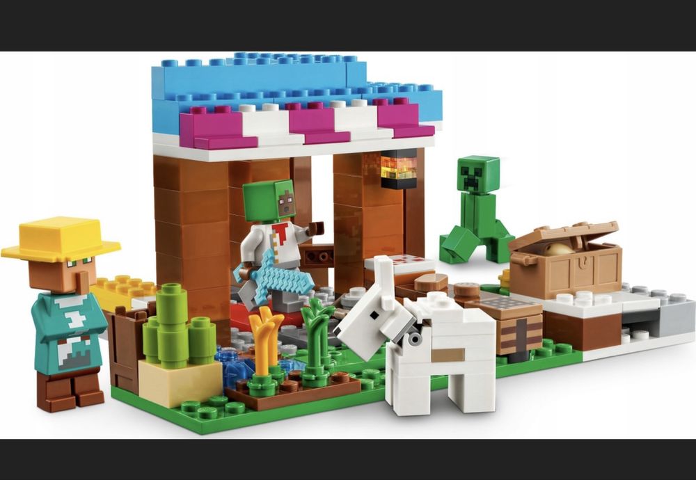 Lego minecraft 21184 piekarnia