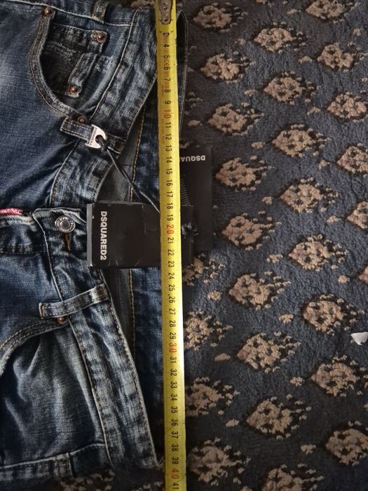 Dsquared2 spodnie męskie wysoki stan