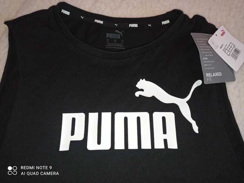 Puma koszulka /bezrękawnik r. S nowy