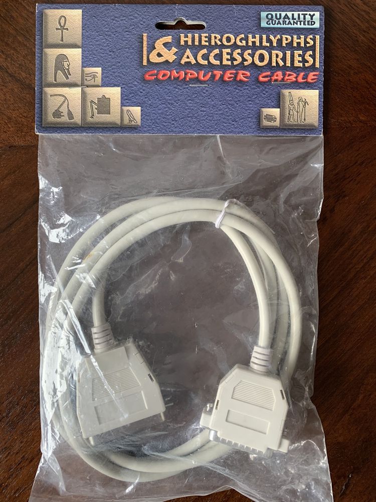 Kabel do drukarki laserowej i atramentowe, 25 pin, nowy