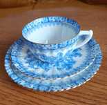 Trio Tuppack China Blau Tiefenfurt
