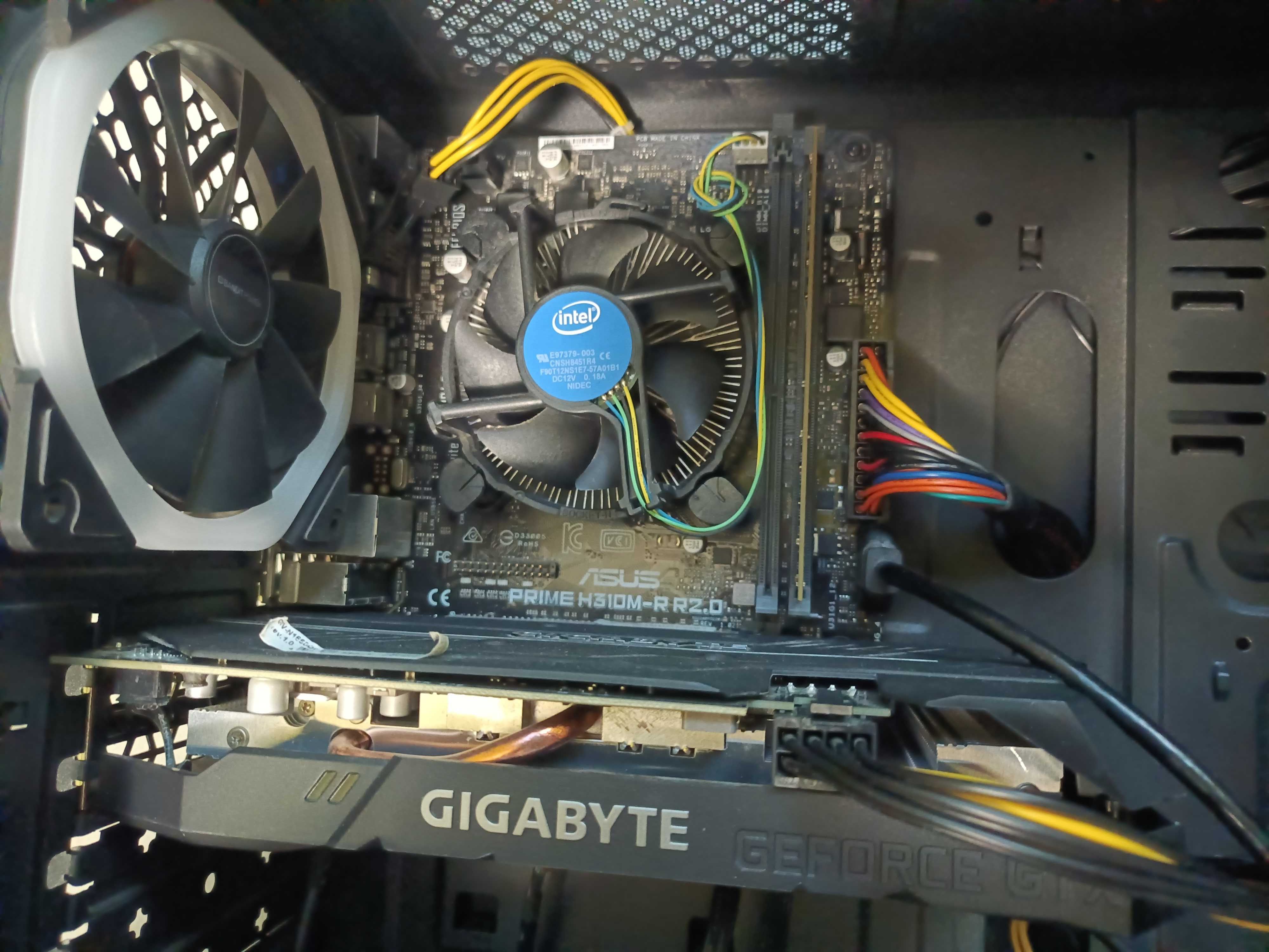 Używany komputer stacjonarny  i5-9400F DDR4-8GB SSD480 GTX1660 6GB