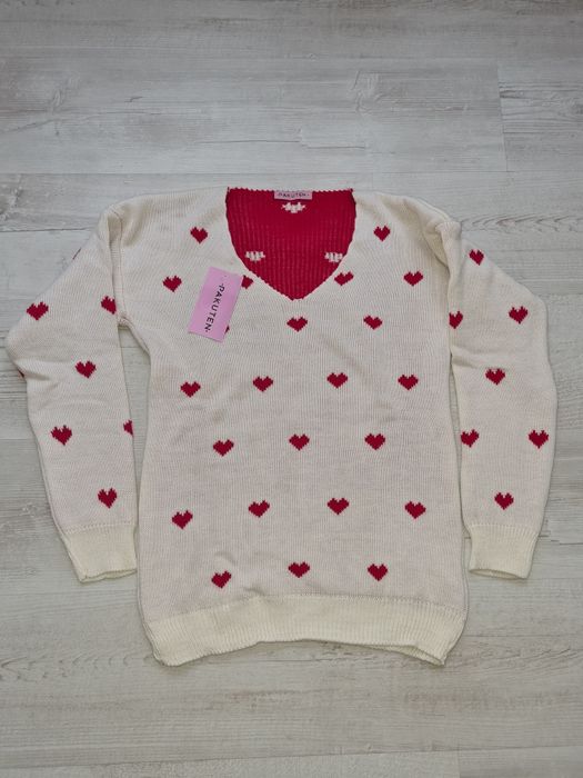 Sweter w serduszka, Pakuten rozm. S