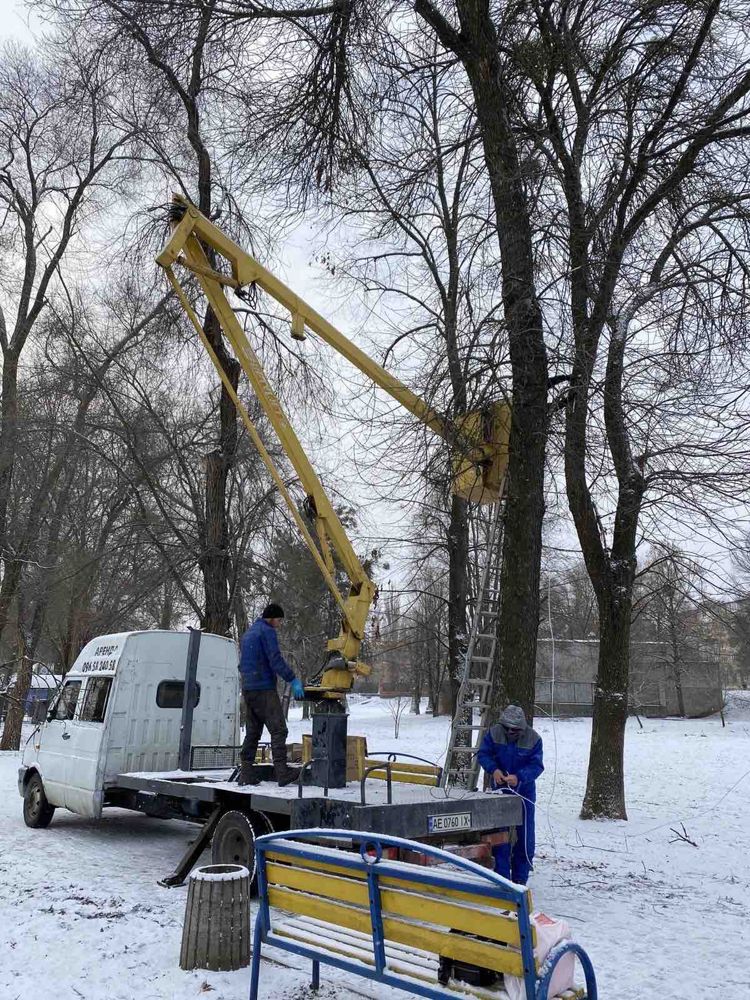 Автовышка. Вышка . Iveco 14 метров локтевая.