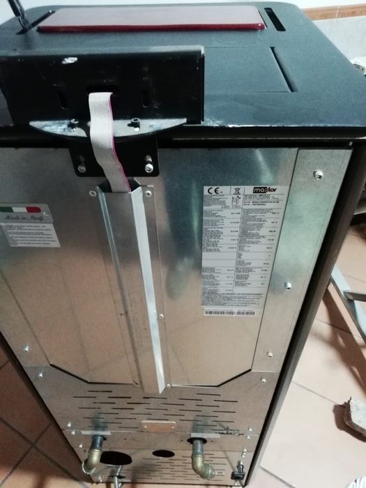 Salamandra a pellets