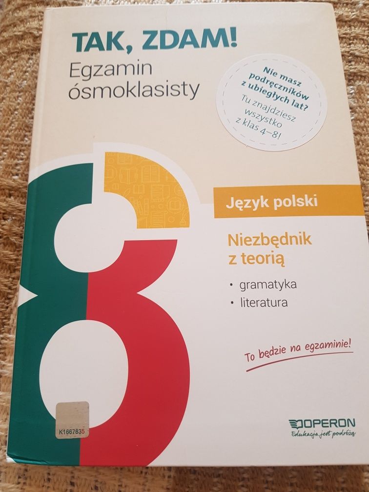 Podręcznik Egzamin ósmoklsisty