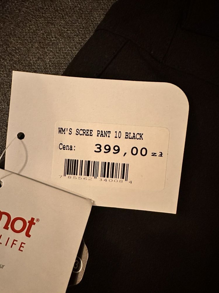 Nowe spodnie Marmot Wm’s Scree Pant – Softshell, Rozmiar 10 (M/L)